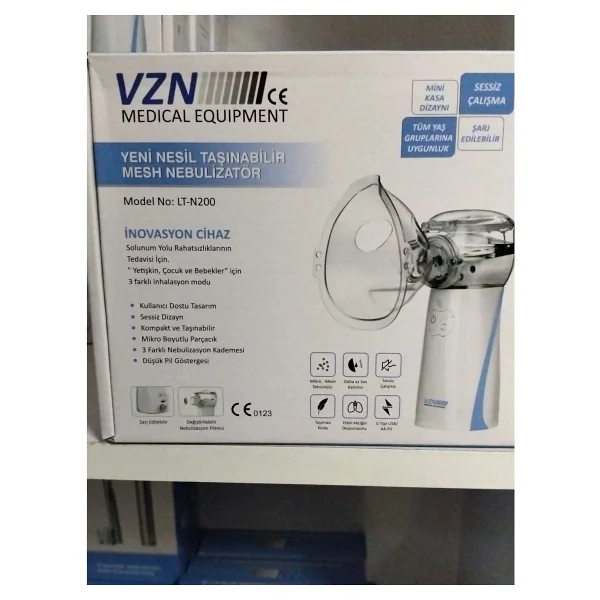 Vzn Lt-N200 Taşınabilir Mesh Nebulizatör - Görsel 7