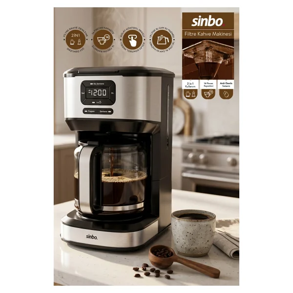 Sinbo Scm-9042 Filtre Kahve Makinesi - Görsel 9