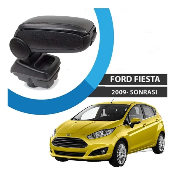 Niken Ford Fiesta Kol Dayama Kolçak Vidasız Orta Konsol Niken 2009+ - Görsel 5