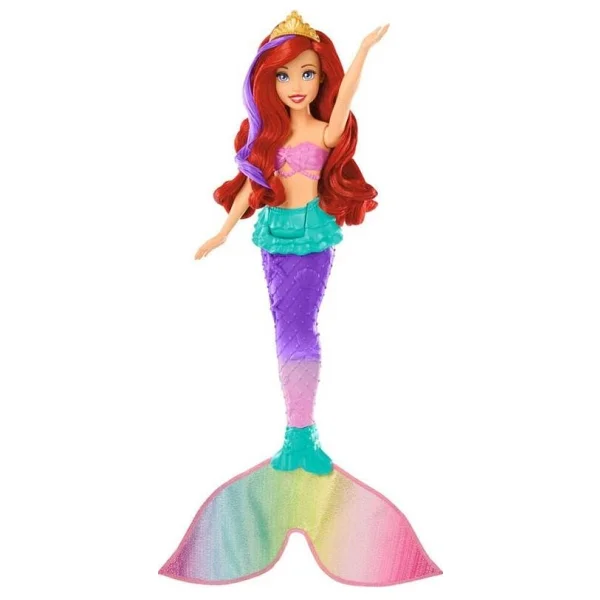 Disney Prenses Yüzen Ve Renk Değiştiren Ariel Bebek Hpd43 - Görsel 6
