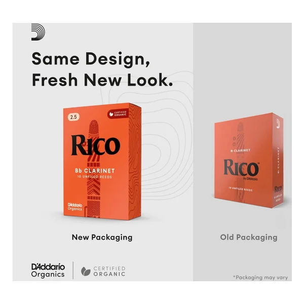 Rico By D'addario Eb Klarnet İçin Yapraklar, Kalınlık 2,5, 10'lu Paket - Görsel 3