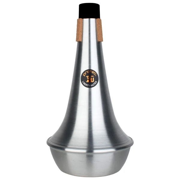 Pro Tec Protec Liberty Bass Trombone Aluminum Mute-Straight, Model Ml108, Gümüş, Siyah, Kahverengi - Görsel 5