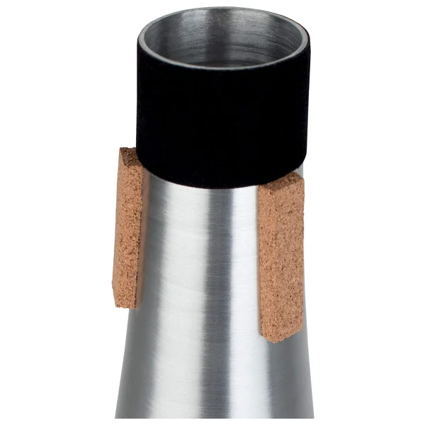 Pro Tec Protec Liberty Bass Trombone Aluminum Mute-Straight, Model Ml108, Gümüş, Siyah, Kahverengi - Görsel 3