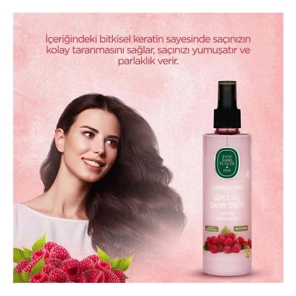 Bakım Spreyi 210 Ml, Şampuan 100 Ml, Tonik 500 Ml Frambuazlı Ve Rosie Hediye - Görsel 2