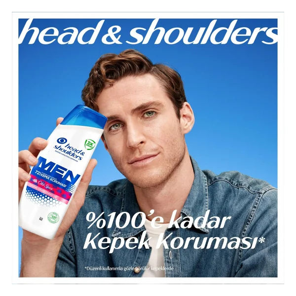 Head & Shoulders Men Old Spice 330 Ml Kepek Şampuanı - Görsel 3