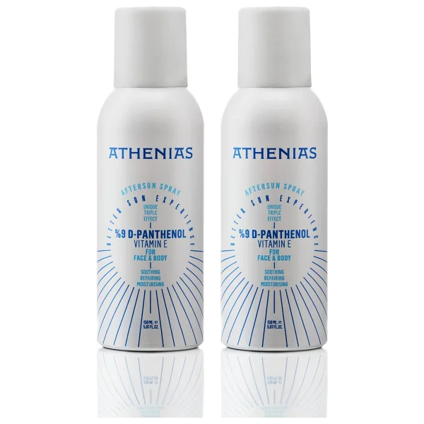 Athenias Panthenol 150 Ml 2 Adet Güneş Sonrası Bakım Spreyi - Görsel 3