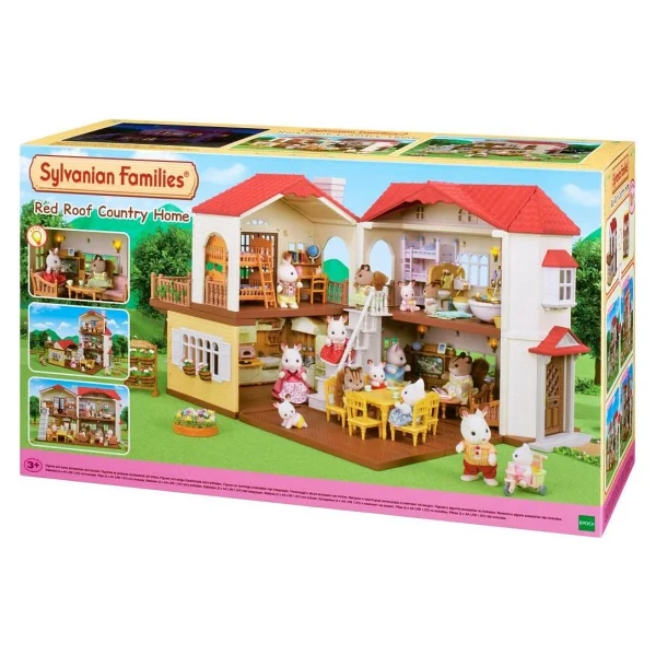 Sylvanian Families Kırmızı Çatılı Işıklı Şehir Evi 5302 - Görsel 6