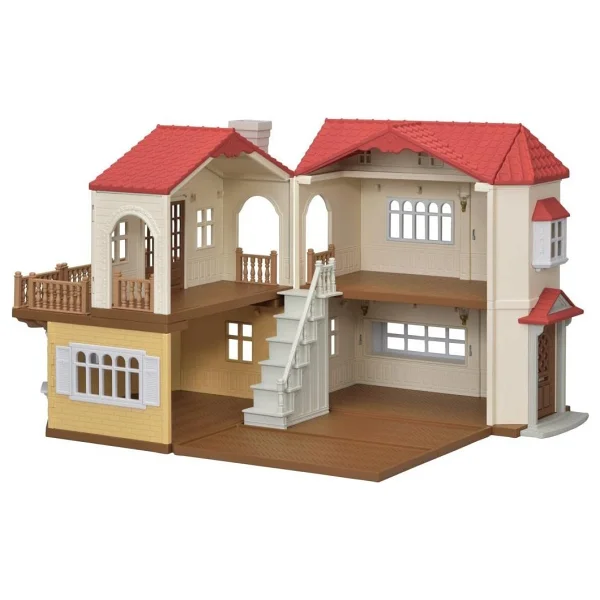 Sylvanian Families Kırmızı Çatılı Işıklı Şehir Evi 5302 - Görsel 5