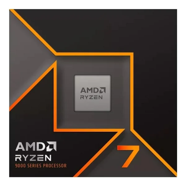 AMD Ryzen 7 9700x Sekiz Çekirdek 3.8 GHz Kutulu Fansız İşlemci - Görsel 2