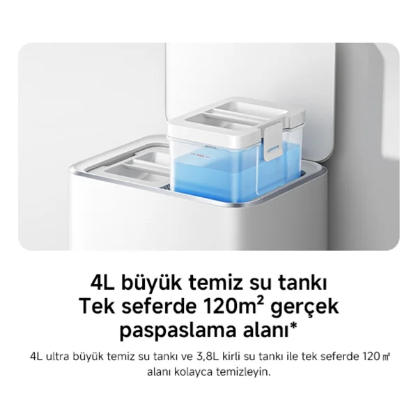 Xiaomi Robot Vacuum X20 Pro Çöp İstasyonlu Akıllı Robot Süpürge - Görsel 10