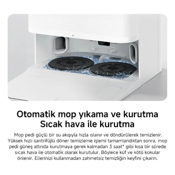 Xiaomi Robot Vacuum X20 Pro Çöp İstasyonlu Akıllı Robot Süpürge - Görsel 8