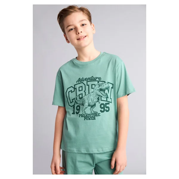 Defacto %100 Pamuk Baskılı 2'li Pijama Takımı Erkek Bebek G8826a826hs - Mavi - 11 - 12 Yaş - Görsel 10