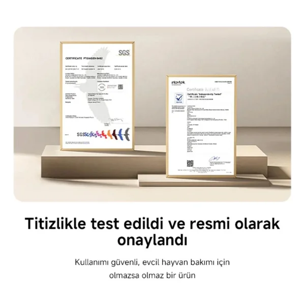 Xiaomi Smart Pet Care Hava Temizleyici % 99,99 Virüs Dezenfeksiyonu Beyaz Renkli Evcil Hayvan Dostu Cihaz - Görsel 6