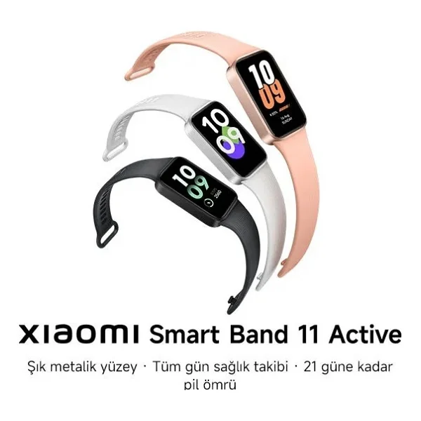 Xiaomi Smart Band 11 Active Gri Akıllı Bileklik - Görsel 4