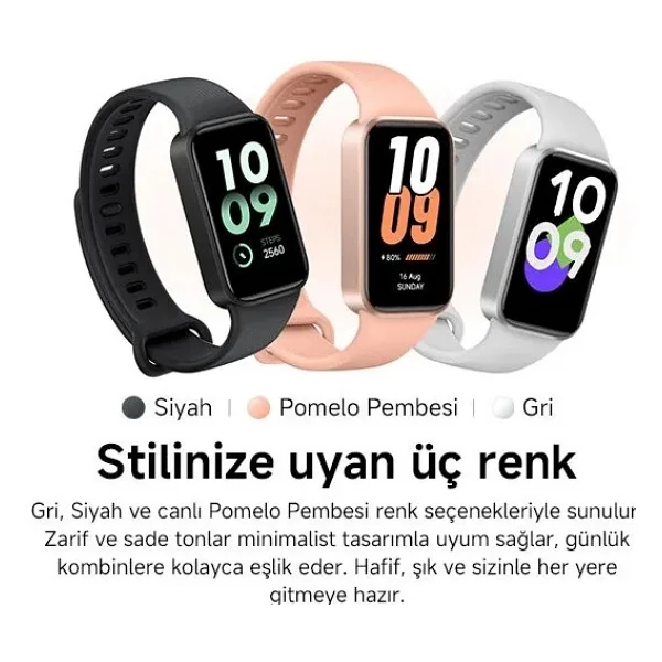 Xiaomi Smart Band 11 Active Gri Akıllı Bileklik - Görsel 7