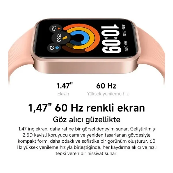 Xiaomi Smart Band 11 Active Gri Akıllı Bileklik - Görsel 8