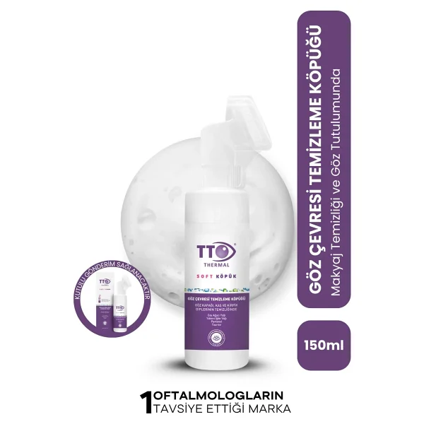 Tto Soft 150 Ml Göz Çevresi Temizleme Köpüğü - Görsel 2