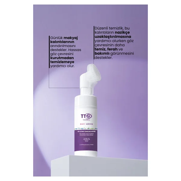 Tto Soft 150 Ml Göz Çevresi Temizleme Köpüğü - Görsel 3