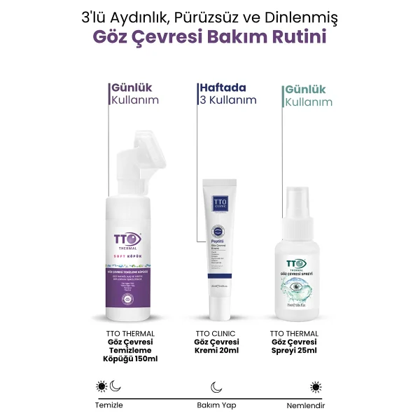 Tto Soft 150 Ml Göz Çevresi Temizleme Köpüğü - Görsel 6