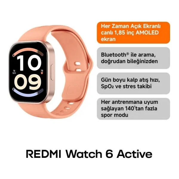 Xiaomi Redmi Watch 6 Active Akıllı Saat - Görsel 2