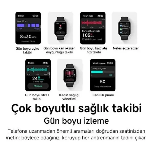 Xiaomi Redmi Watch 6 Active Akıllı Saat - Görsel 6