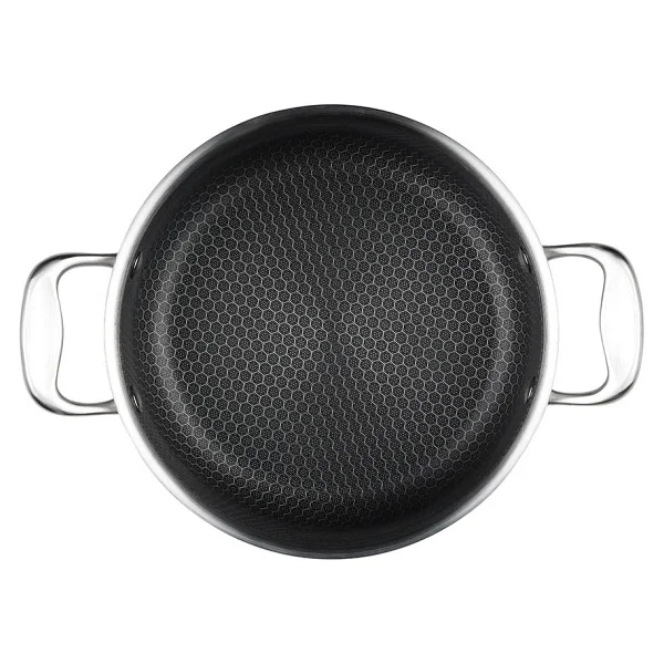 Leggno Elite Pro 3Ply Petek Dokulu 18 cm Derin Tencere - Görsel 5