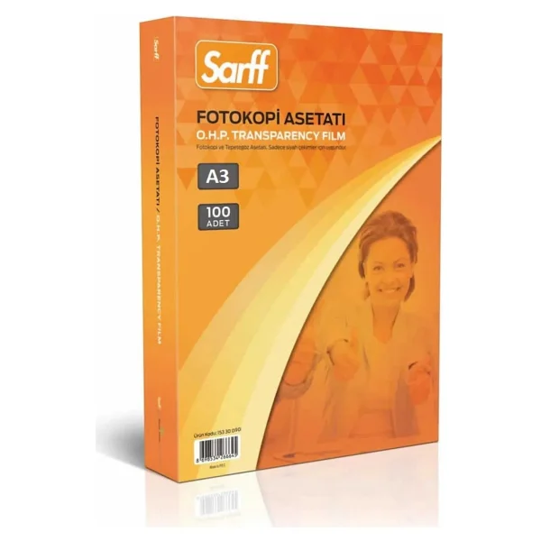 Sarff Fotokopi Asetatı A3 100 Lü 15330090 - Görsel 2