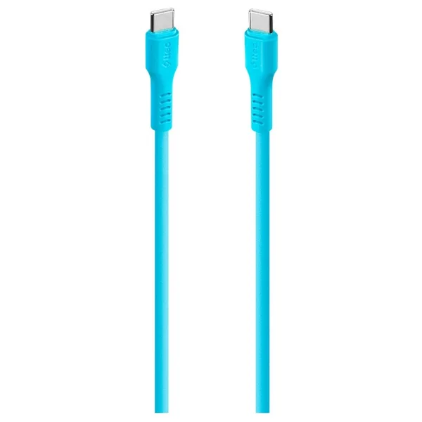 Ttec 2dk59nm 1.2 M Mavi Type-C To Type-C Hızlı Şarj Kablosu - Görsel 3