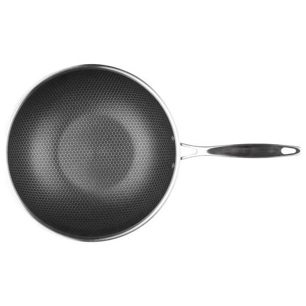 Leggno Elite Pro 3ply Petek Tabanlı Wok Tava 30 Cm - Görsel 5
