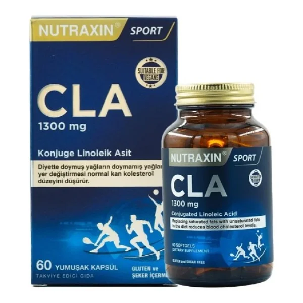 Nutraxin Cla 1300 Mg 60 Yumuşak Kapsül - Görsel 8