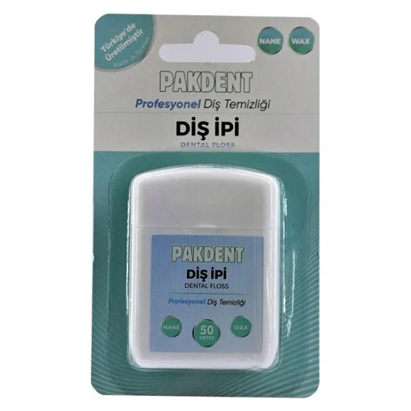 Pakdent Profesyonel Naneli 50 M Diş İpi - Görsel 3