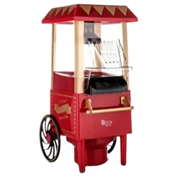 Yağsız Popcorn Makinesi Hızlı Sıcak Hava Mısır Patlatıcı Ev Tipi Kullanım - Görsel 2