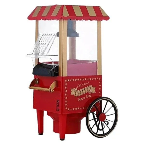 Yağsız Popcorn Makinesi Hızlı Sıcak Hava Mısır Patlatıcı Ev Tipi Kullanım - Görsel 3