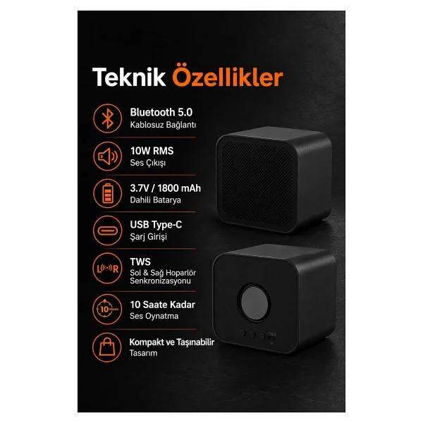 Dexim Sc-836 Bluetooth Hoparlör - Görsel 8