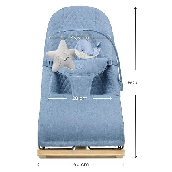 Kinderkraft Mimi Sallanır Oyuncaklı Ana Kucağı - Görsel 4