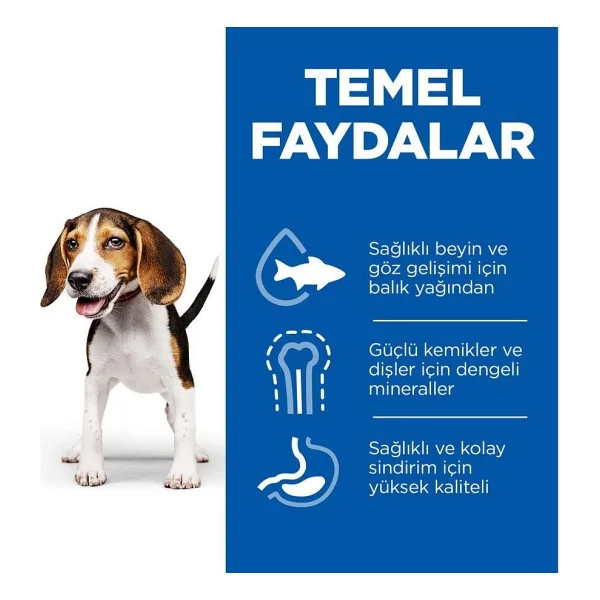 Hill 's Science Plan Medium Puppy Kuzu Etli Pirinçli 2.5 Kg Yavru Kuru Köpek Maması - Görsel 6