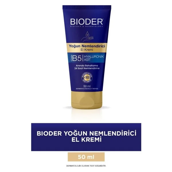 Bioder Yoğun Nemlendirici El Kremi 50 Ml - Görsel 9