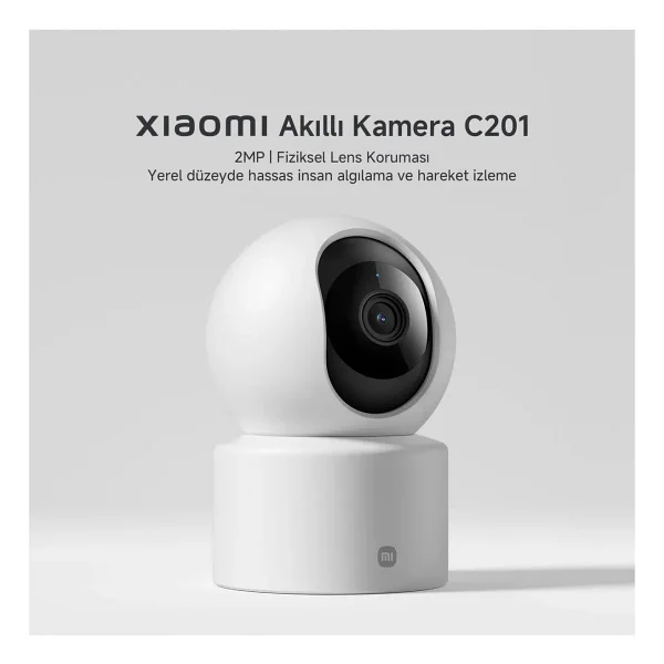 Xiaomi Smart Camera C201 Full HD 2 Mp 360 Derece Gece Görüşlü Ip Wi-Fi Güvenlik Kamerası - Görsel 5
