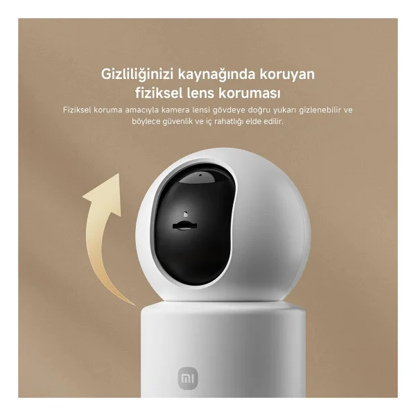 Xiaomi Smart Camera C201 Full HD 2 Mp 360 Derece Gece Görüşlü Ip Wi-Fi Güvenlik Kamerası - Görsel 9