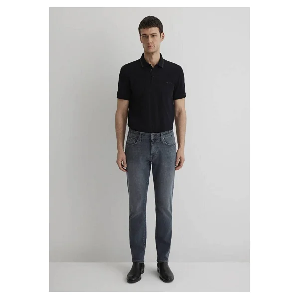 Mavi Marcus 00351-89345 Gri Erkek Straight Jean - Görsel 3