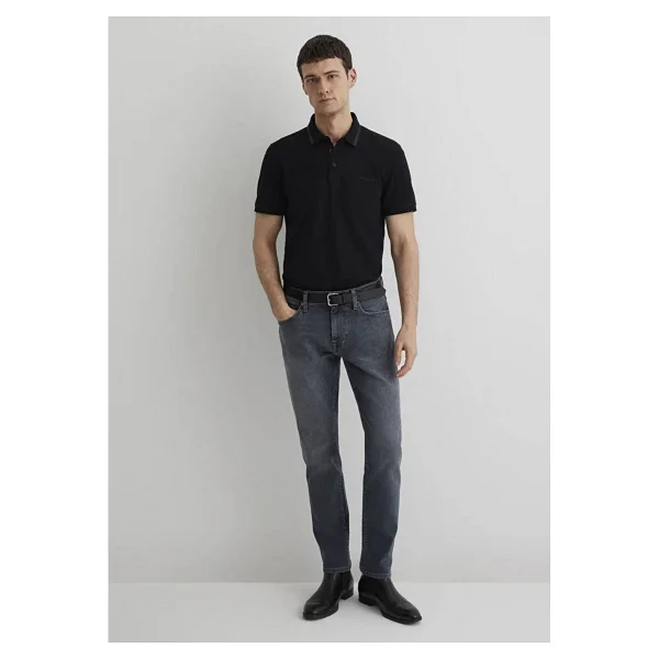 Mavi Marcus 00351-89345 Gri Erkek Straight Jean - Görsel 7