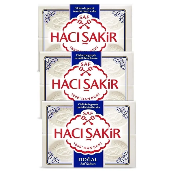 Hacı Şakir Doğal Geleneksel Beyaz Sabun (4 Adet) - standart - Görsel 5