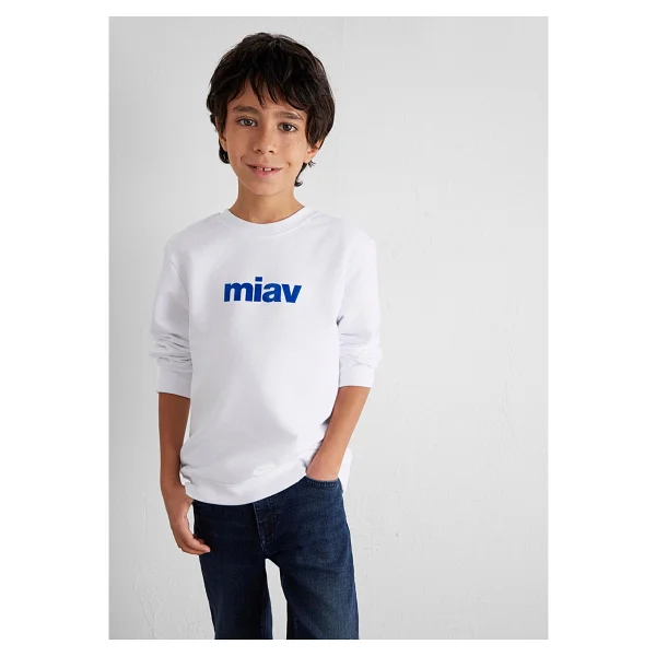 Mavi 6610031 Miav Baskılı Çocuk Sweatshirt - Görsel 2