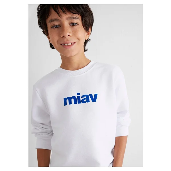 Mavi 6610031 Miav Baskılı Çocuk Sweatshirt - Görsel 3
