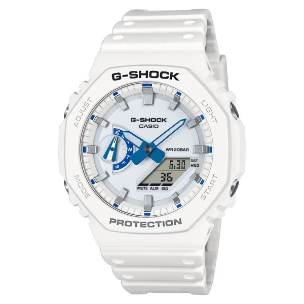Casio G-Shock Ga-2100hds-7adr Beyaz Erkek Kol Saati - Görsel 2