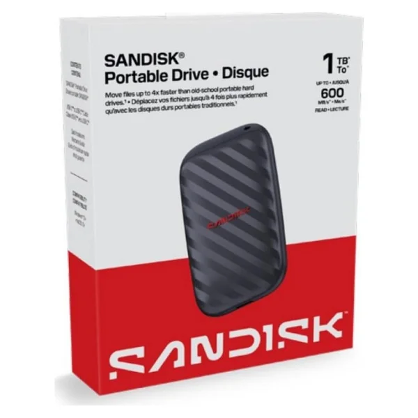 Sandisk Portable Sdssde10-1t00-G25 USB 3.2 1 TB Taşınabilir SSD - Görsel 7