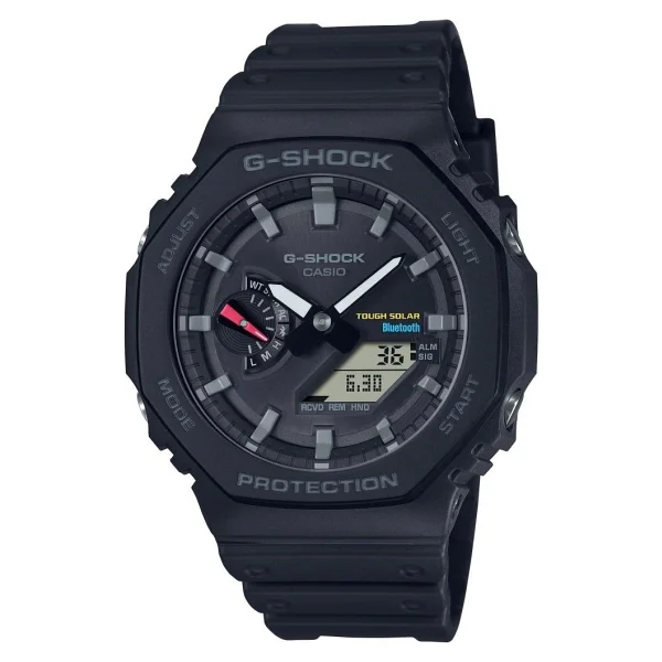 Casio G-Shock Ga-B2100-1adr Silikon Kordon Füme Erkek Kol Saati - Görsel 2