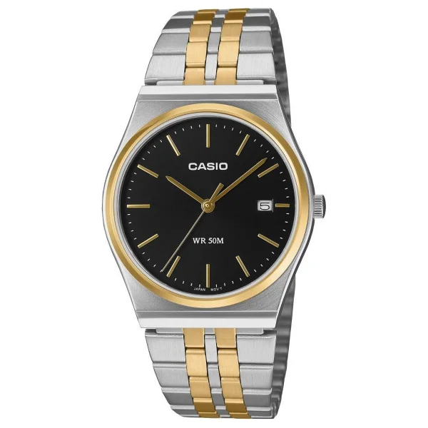 Casio Standart Mtp-B145sg-1avdf Gümüş-Siyah Erkek Kol Saati - Görsel 5