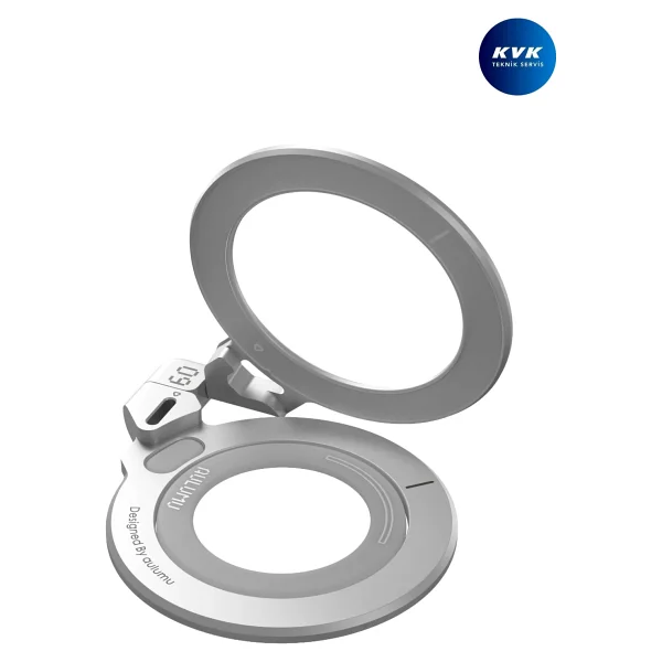 Aulumu Sonsuz 360° Magsafe Standı 3 Eksenli Döndürme - G09 - Siyah - Görsel 4