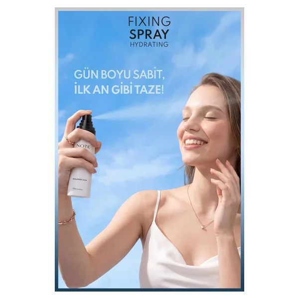 Note Hydrating Fixing 80 Ml Makyaj Sabitleyici Sprey - Görsel 5